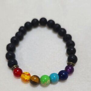 Essential Oil Lava Stone Bracelet